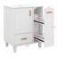 Meuble-lavabo 24 po avec lavabo en céramique, meuble-lavabo avec plateau, tablette de porte, tiroir profond, panier coulissant à 2 niveaux-1521837360