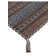 Azizi Striped Hand Woven Cotton Brown Rug
