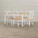 Kailyn 6 - Person Solid Wood Top Four Leg Dining Set