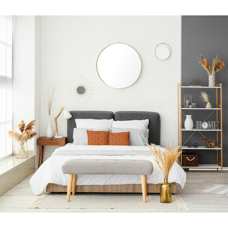 Coussin décoratif Bee Buzz, Carré, Poussière d'orange, H 26 po x l 26 po