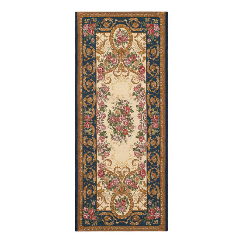 Tapis intérieur / extérieur traditionnel, Tapis de couloir 2 pi x 5 pi 1 po
