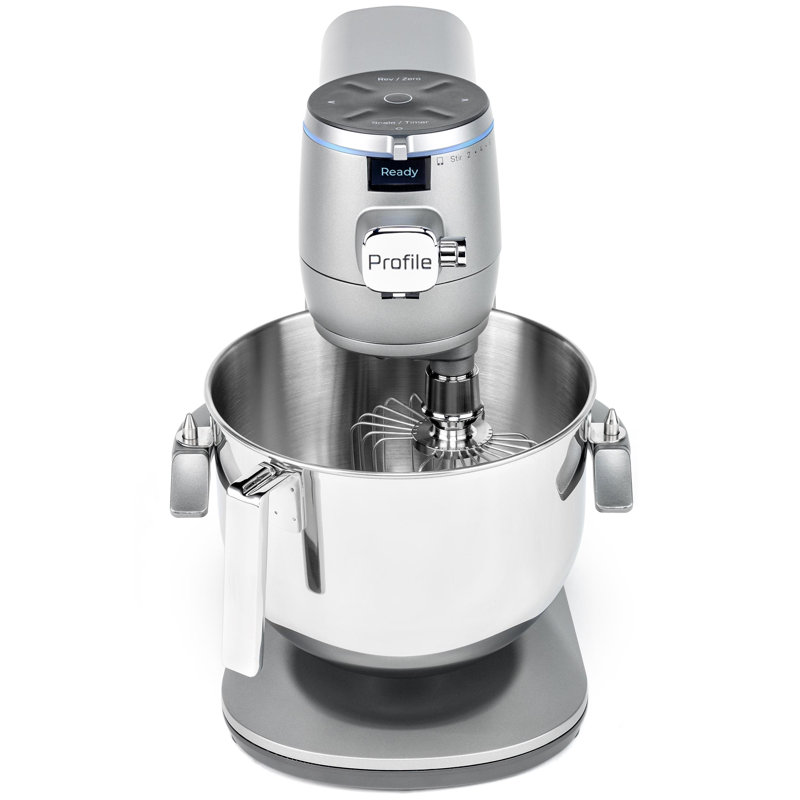GE Profile Smart Mixer with Auto Sense, Mineral Silver