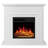  35.35“ Electric Fireplace with Remote Control-410552029