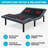 Sterner Zero Gravity Pain Relieving Massaging Adjustable Bed with Wireless Remote, Bluetooth and App-1713733171