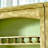 Country style painted bookcase