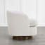 Fauteuil demi-tonneau rembourré et pivotant-1026657022