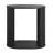 Davine 23.5"H Floor Shelf Storage Floor Shelf End Table