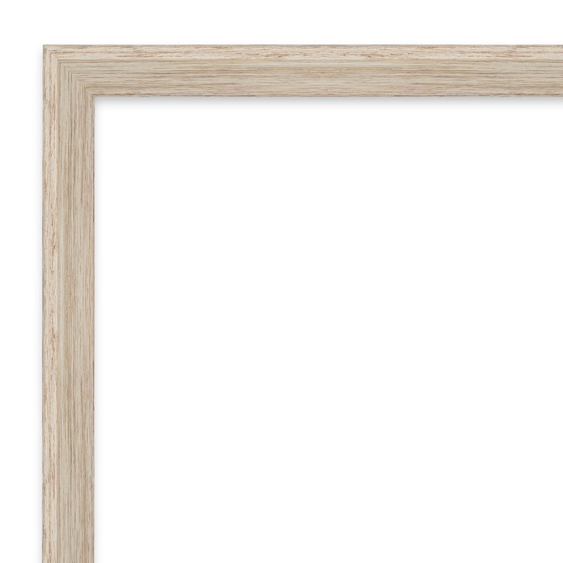 Miroir d'appoint Modeste, 23,25 po x 29,25 po, Blanc vieilli