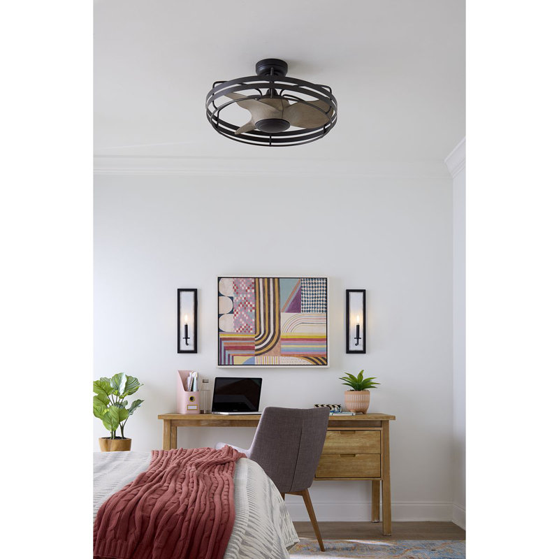 26'' Ceiling Fan, Matte Black