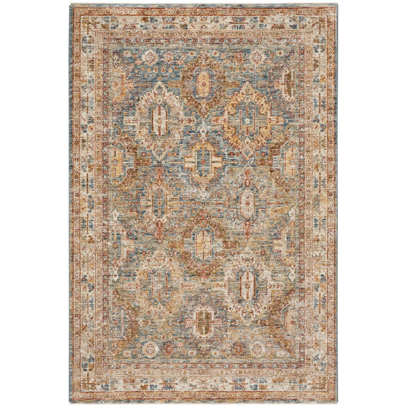 Geometric Indoor Rug, Rectangle 3'11" x 5'11"