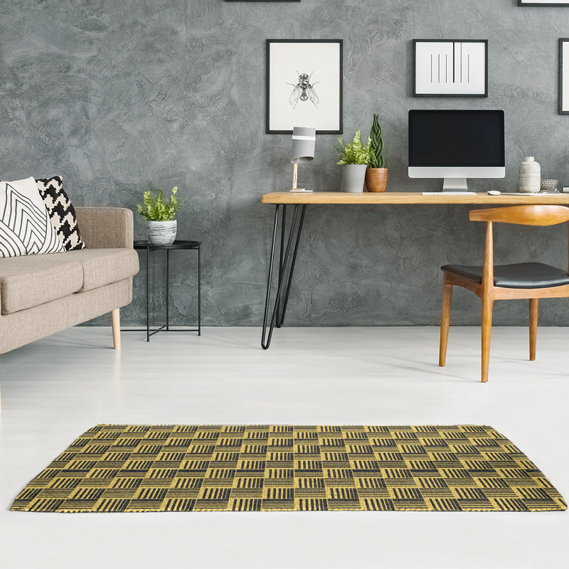 Chenille Indoor Rug, Rectangle 5' x 7'