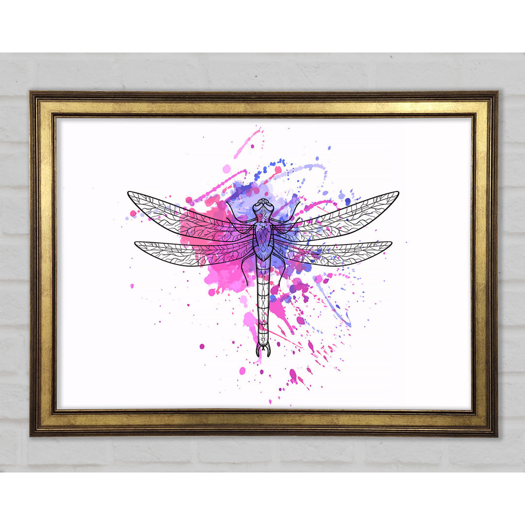 Dragonfly Splash - Druck