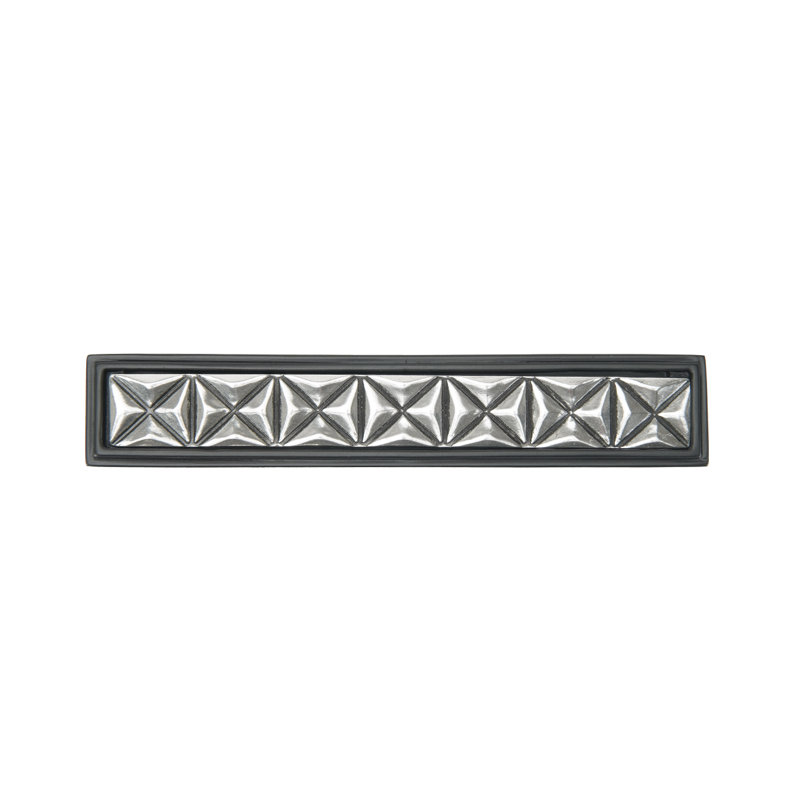 Spectra Origami 3" center to center pull, 4 Inch, Black/Chrome