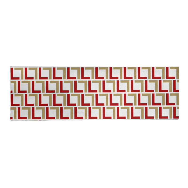Tapis de couloir blanc