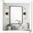 Delyn Brass LED Plug-in Armed Sconce