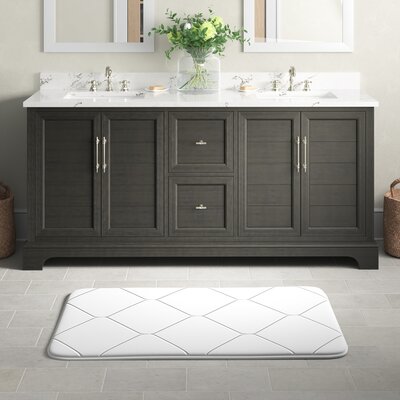 Genest 72"" Freestanding Double Sink Bathroom Vanity with Top -  Andover Millsâ¢, 5338B3733FE74589BE5005D06F4CC82F