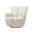 Modern Upholstered 360° Swivel Barrel Accent Armchair-486239310