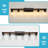 Modern Farmhouse Wood Vanity Light, Solid Wood & Black Metal Bathroom Vanity Lights With Clear Glass Shade-1190770953