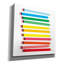 «Colored Pencils» par Ann Kelle Designs, art mural sur toile-64709550