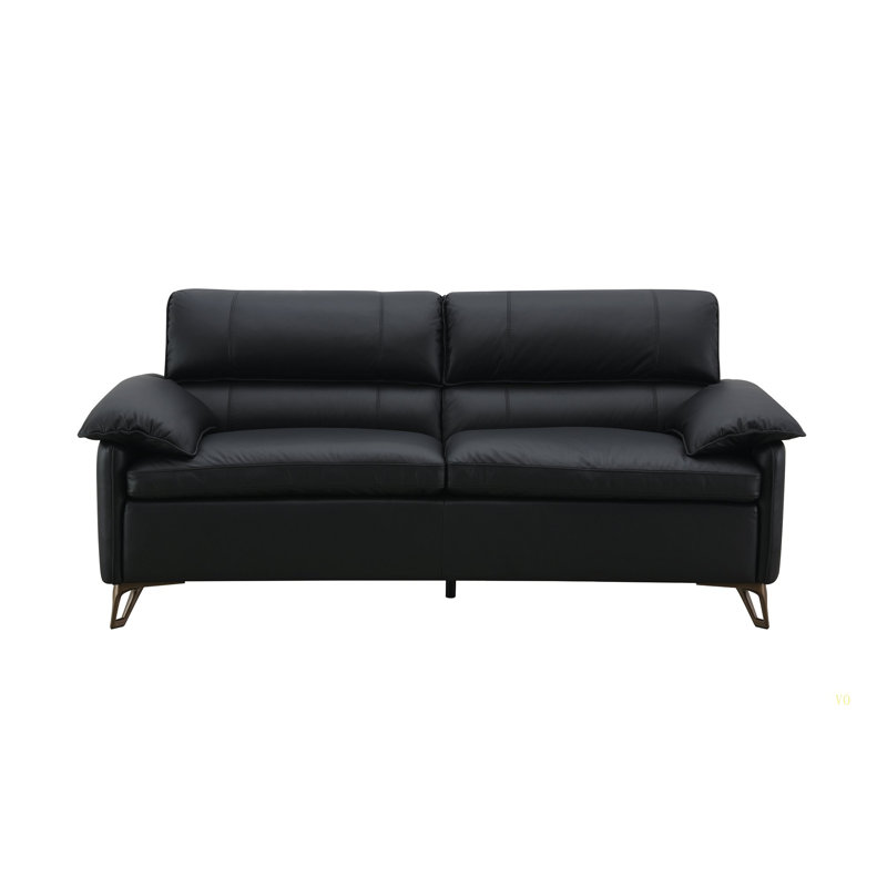 Causeuse en cuir fleur Eilene