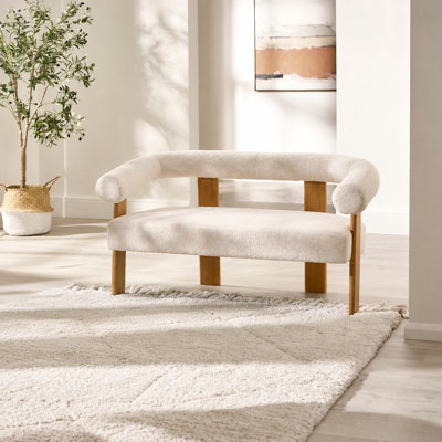 Destyny 2 Seater Boucle Loveseat