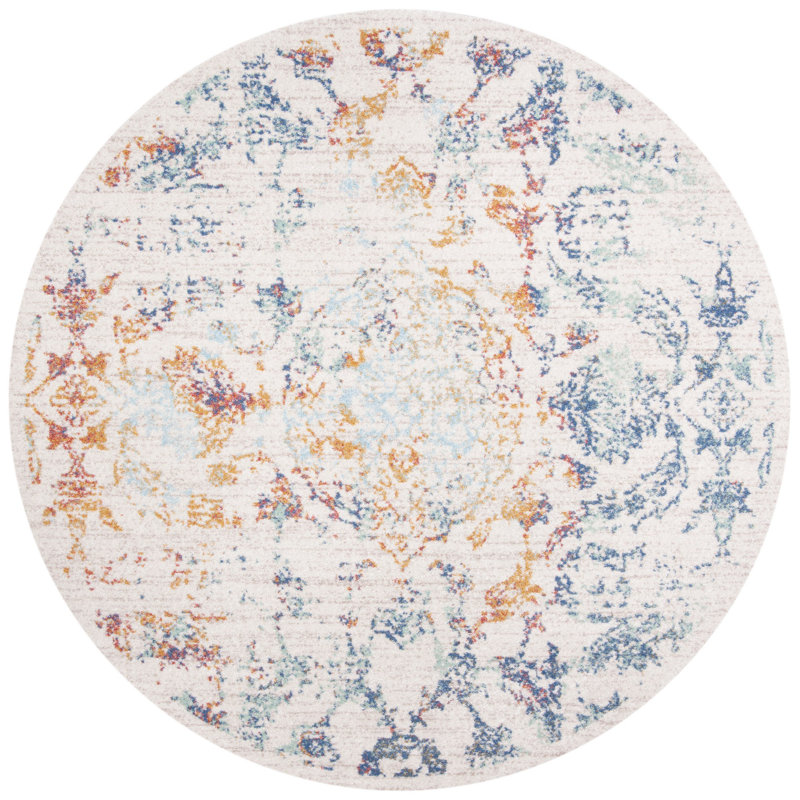 Tapis oriental performance Blanchard, Rond 6 pi 7 po