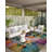 Multicolored Save The Color Written Patterned Modern Decorative Carpet-414305595