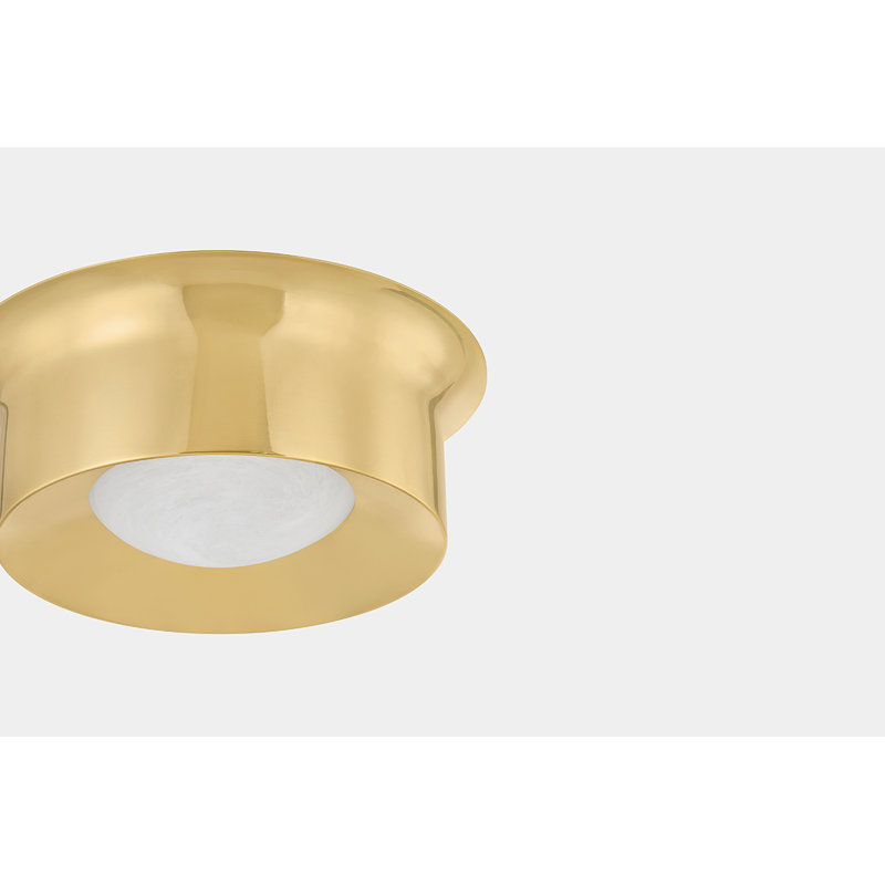 NOXON Flush Mount, Aged Brass