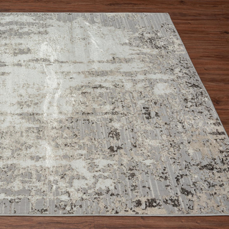 Abstract Indoor Rug, Rectangle 8' x 10'