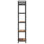 171cm H x 56cm W Steel Etagere Bookcase-1829901299