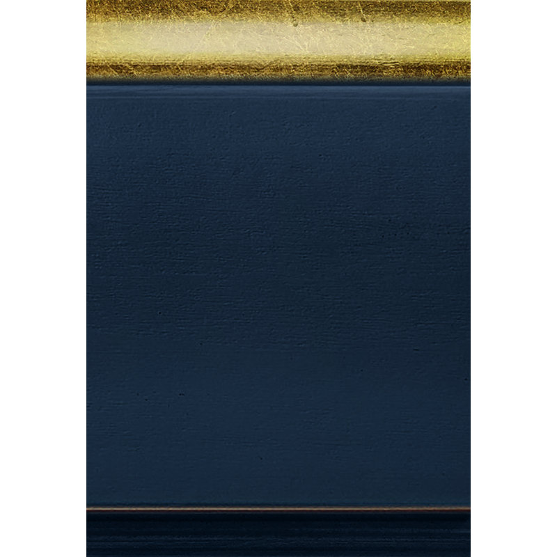 Diodorus Four Leg Coffee Table, Dark Blue, 46cm H x 100cm W x 50cm D