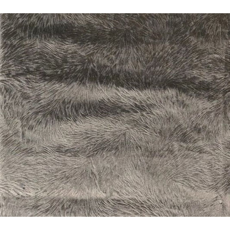Tissu en velours Brocade Huntsville, 72 pouces en largeur, matériau gaufré pour le revêtement, le drapé, etc., Noir