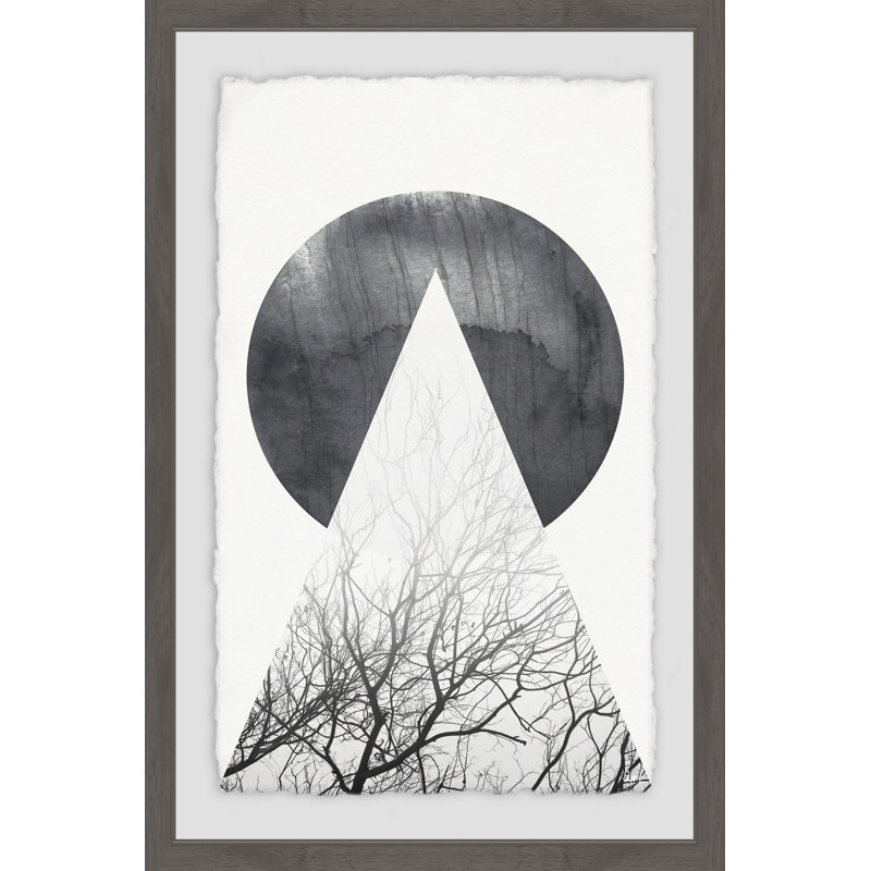 A Full Moon by Eyre Tarney - Single Picture Frame Print, 46cm H x 30cm W x 4cm D