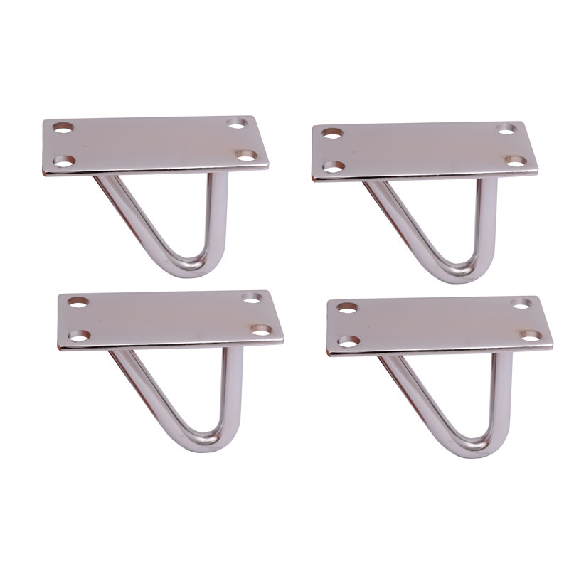 Demetris Table Leg, Chrome