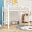 Classic Metal Loft Bed with Dual-Side Ladders-1798008969
