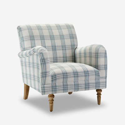 Arching Upholstered Armchair