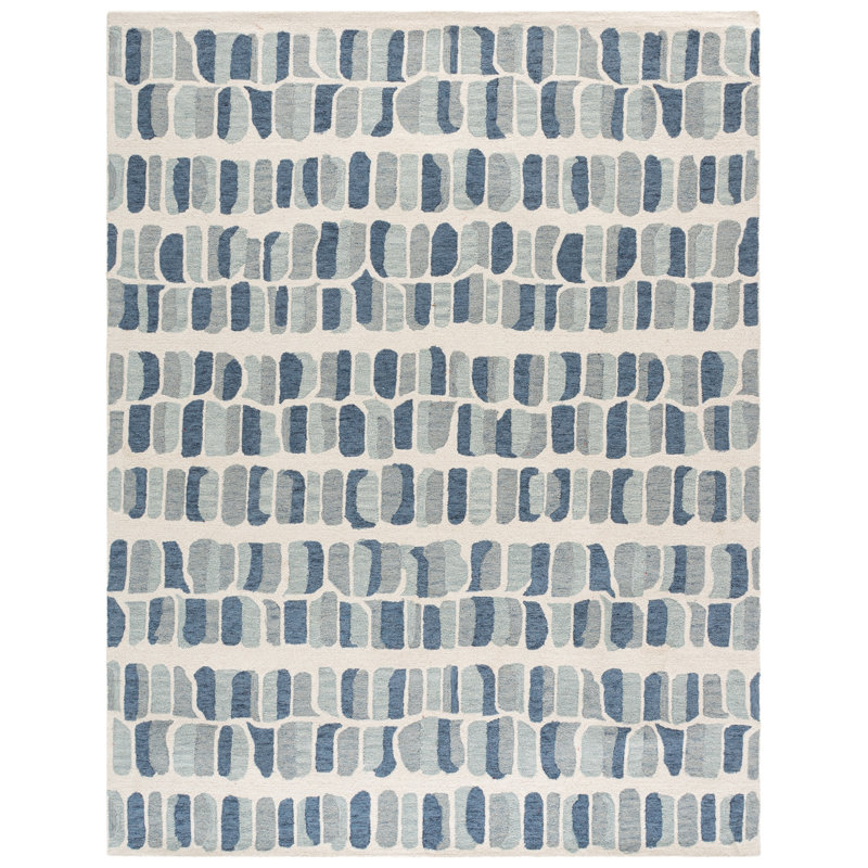 Metro 405 Hand Tufted 80% Wool; 20% Cotton Abstract Rug, Rectangle 8' x 10'