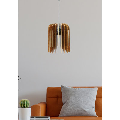Luminaire suspendu géométrique unique 1 lumière