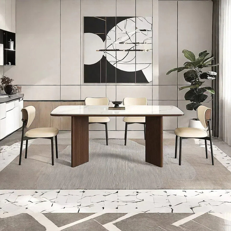 Ensemble de table et chaises Rock Rock, H 29,52 po x L 55,11 po x l 27,55 po