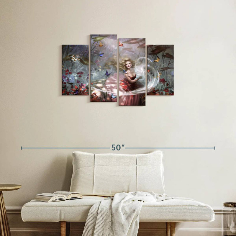 Kelan Make A Wish Fairy, H 22 po x l 36 po