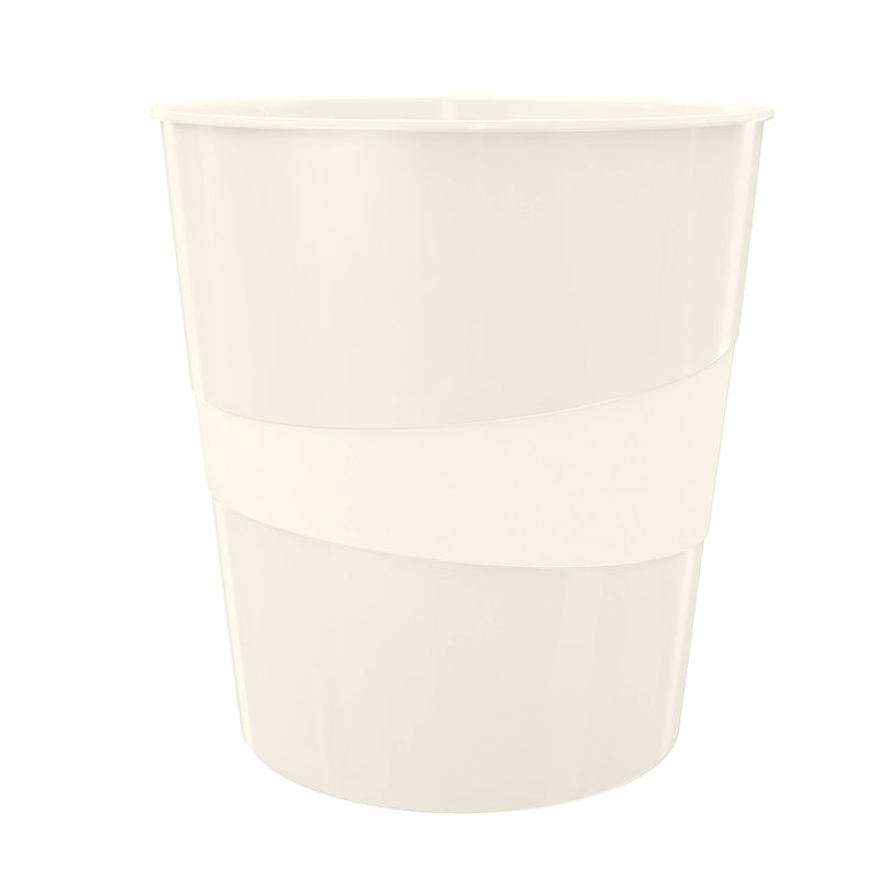 15 Litre Waste Basket, White