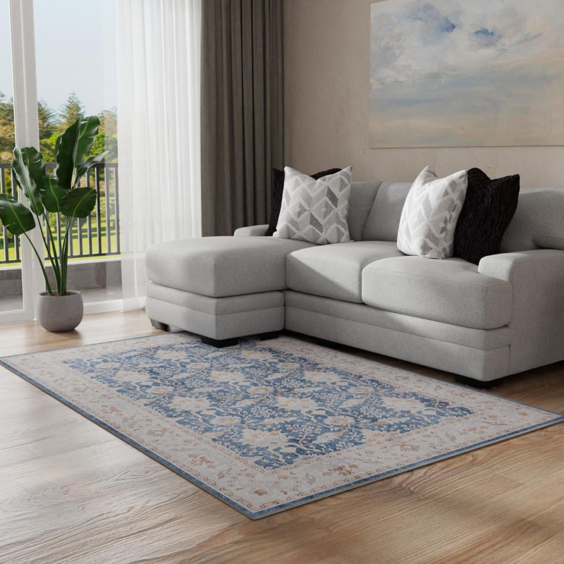 Tapis de couloir traditionnel Guljan, Rectangle 2 pi x 3 pi 1 po