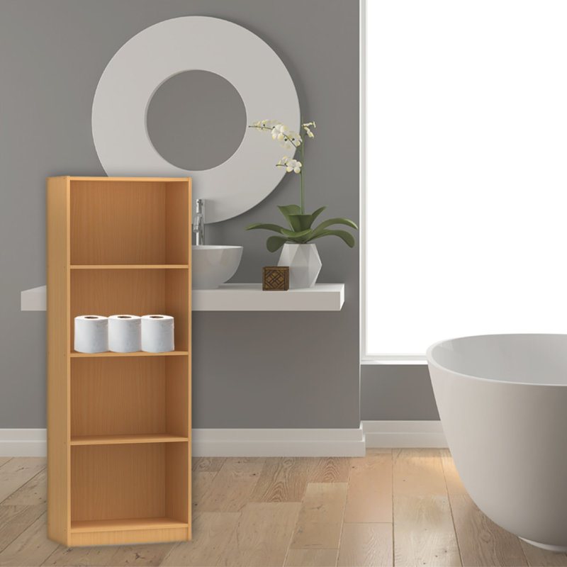 Bibliothèque à cubes H 65,75 "Hardt, H 65,75 po x l 23,60 po x P 12 po, Naturel