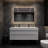 Albizu 59" Wall-Mounted Double Bathroom Vanity-69315972