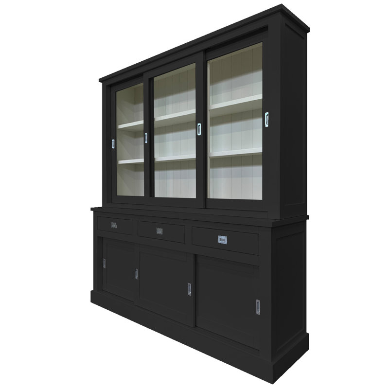 Lemire Display Cabinet, Black