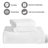 Superior Florin Matelasse Jacquard Scrolling Medallion Cotton Bedspread Set With Pillow Shams-788619804-788619805