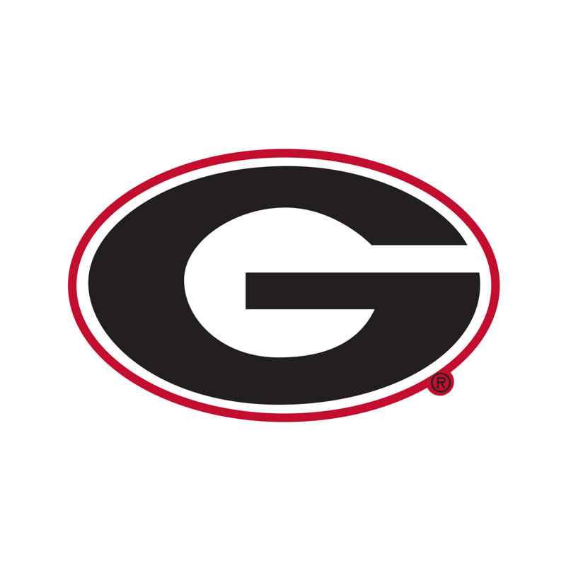 NCAA Modern Wall Decor, University of Georgia