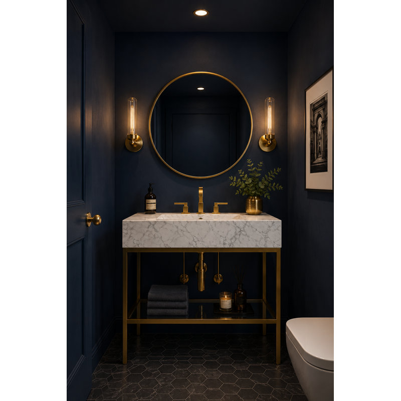 Meuble-lavabo simple l 35 po x P 21 po x H 33 po