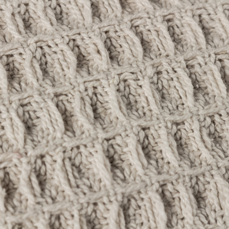 Square Cushion, Grey