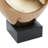 Polystone Heart Abstract Decorative Sculpture with Black Base-352978346